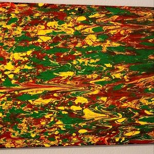 Acrylic pour painting